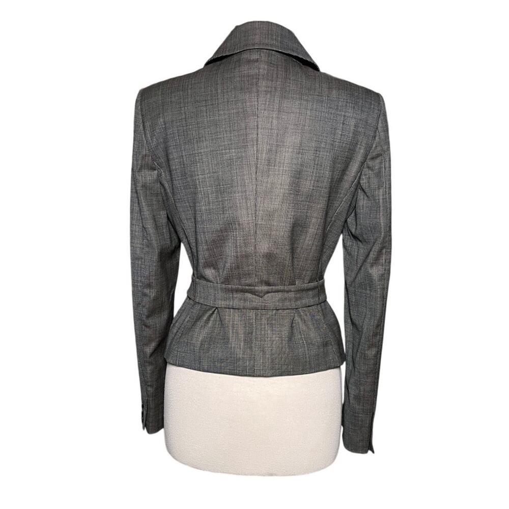 NWT MAX MARA Made in Italy Women’s Belted Convertible Brown Blazer - Picture 4 of 7